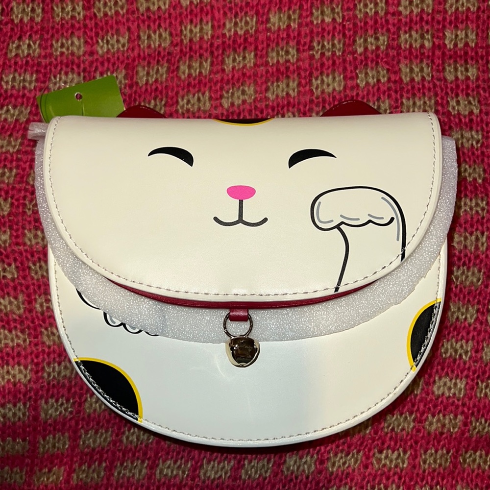 RARE Kate Spade Cat Crossbody Purse🐱🩷